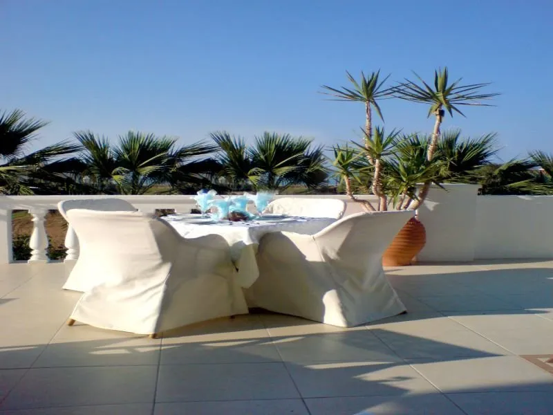 Terrace, Mikes Studios & Apartments, Crete