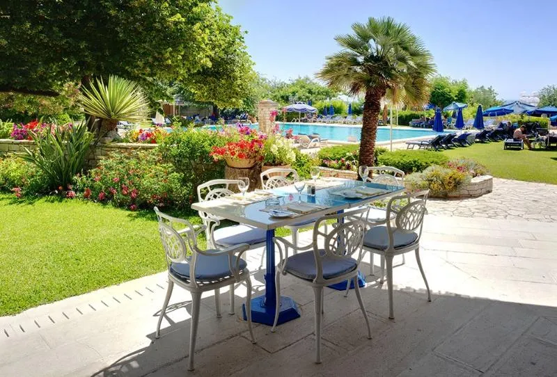 Terrace, Corfu Palace, Corfu