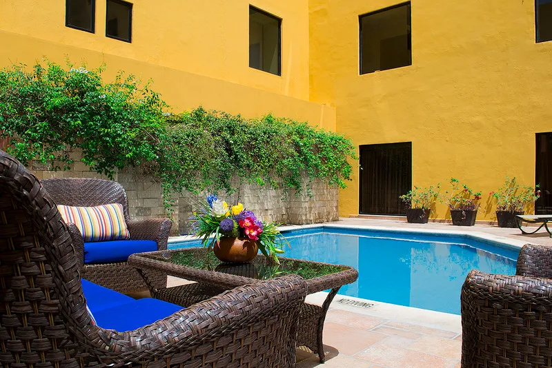 Pool, Plaza Colonial, Cancun Area