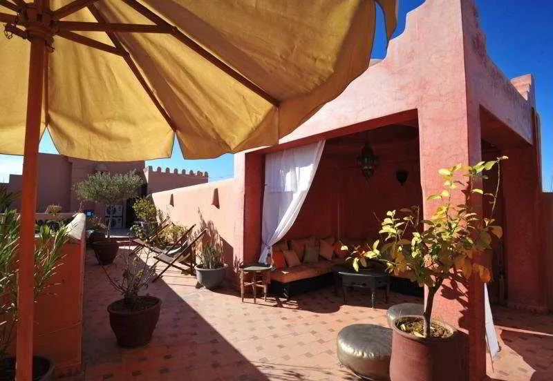 Terrace, Riad Asna, Marrakech