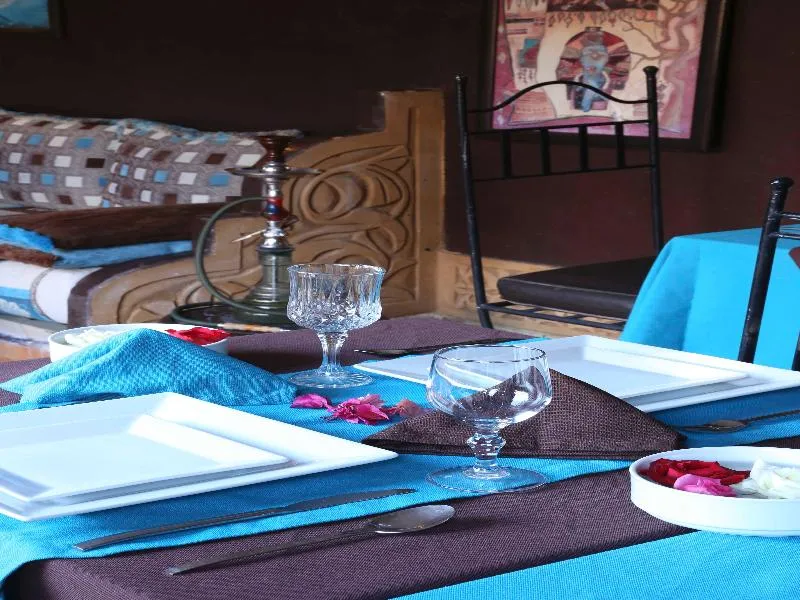 Restaurant, Riad Mille Et Une Nuits, Marrakech