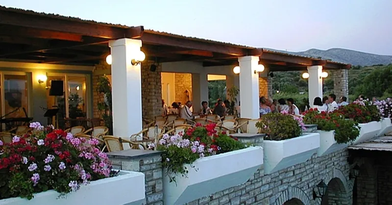 Terrace, Zefiros Beach, Samos