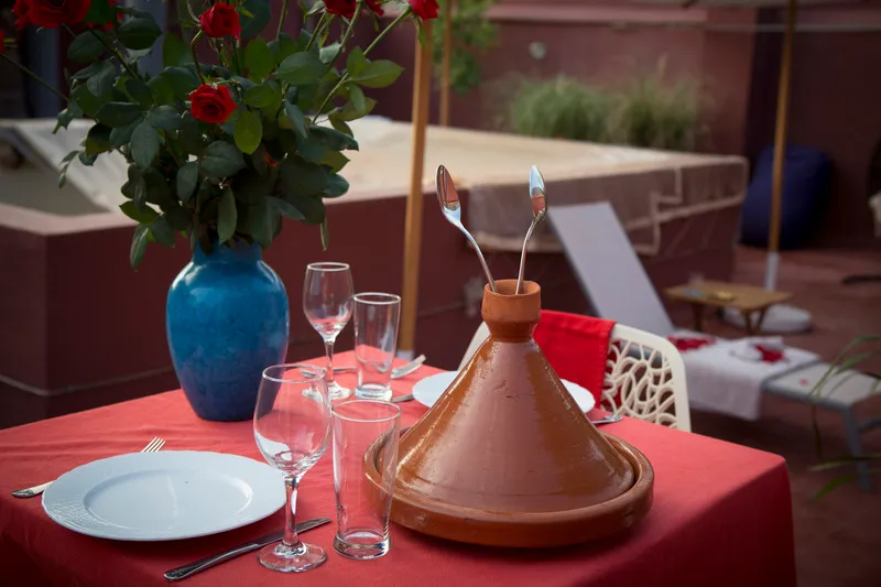 Terrace, Riad Rose Du Desert, Marrakech
