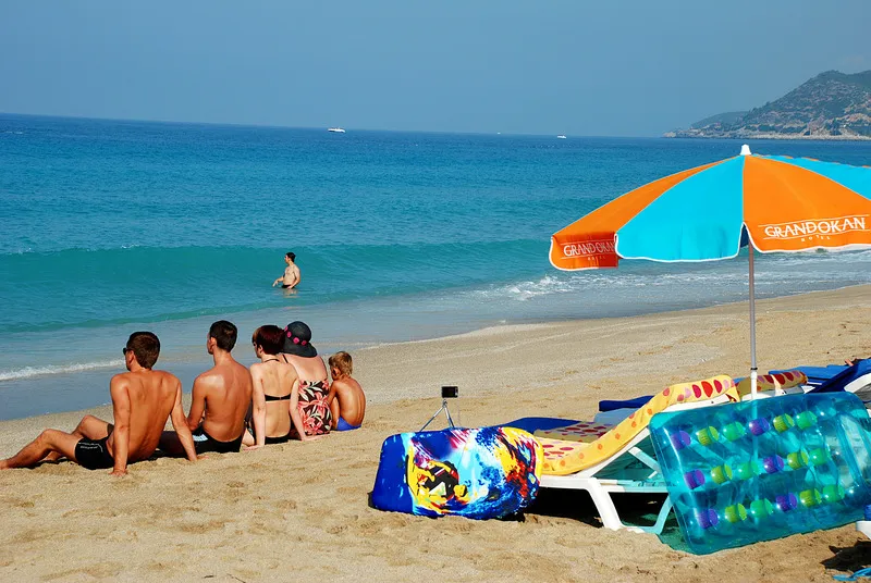 Beach, Grand Okan Hotel, Antalya