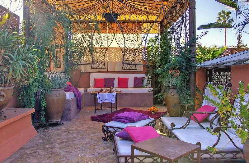 Terrace, Riad Ayadina, Marrakech