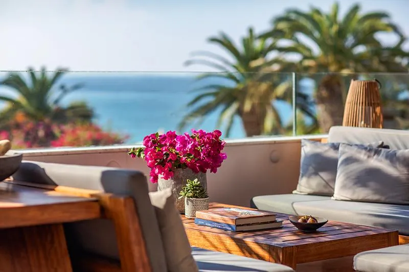 Terrace, Alion Beach, Cyprus