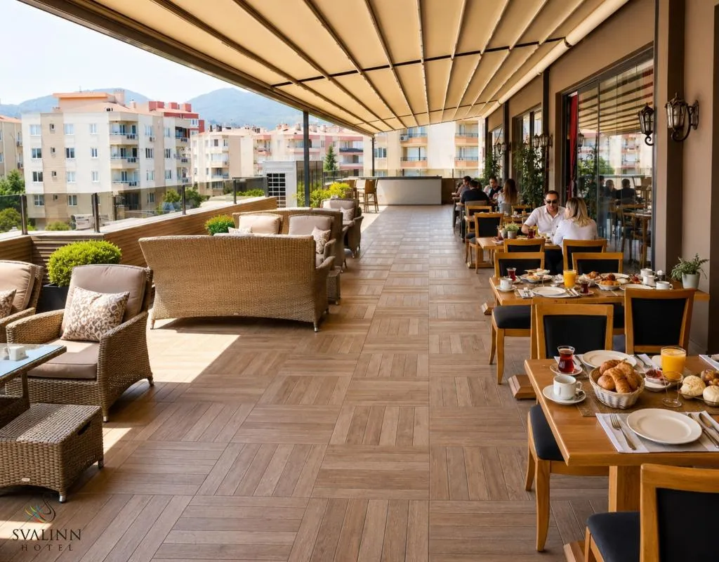 Terrace, Svalinn Hotel, Izmir