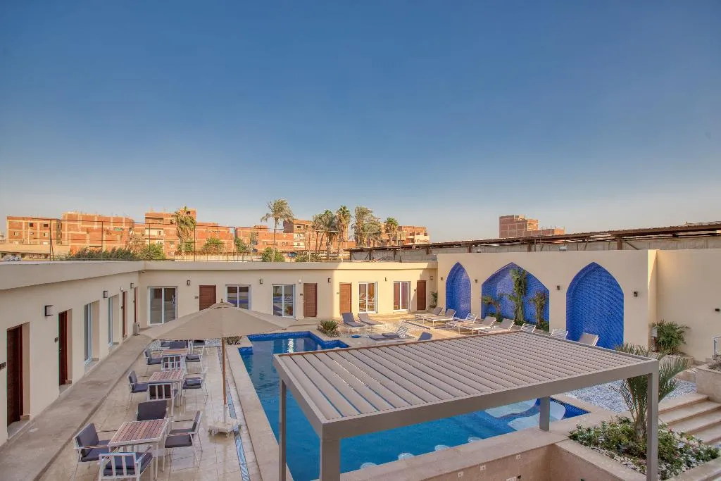 Double or Twin TWO BEDS Room, Mazar Pyramids Hotel, Cairo