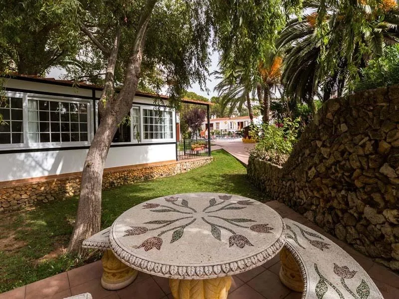 Terrace, Galdana Gardens, Menorca