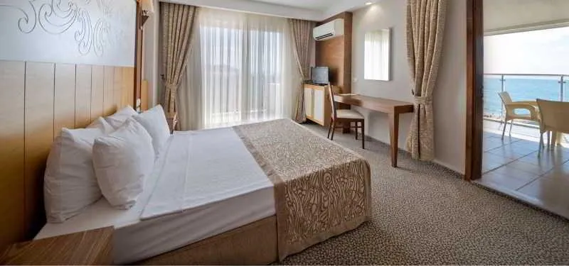 DOUBLE SIDE SEA VIEW Room, MC Beach Park Resort Hotel, Antalya