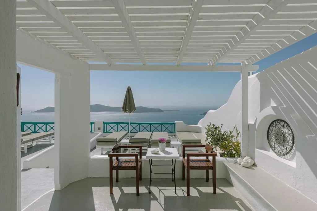 JUNIOR SUITE OCEAN VIEW Room, Afroessa Hotel, Santorini