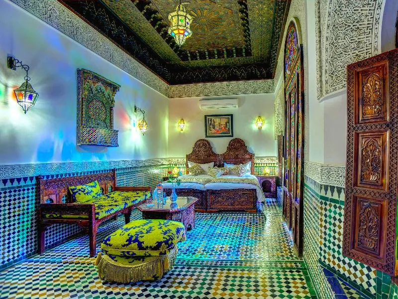 General view, Riad Rcif, Fez