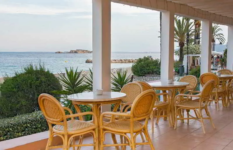 Terrace, Figueretes, Ibiza