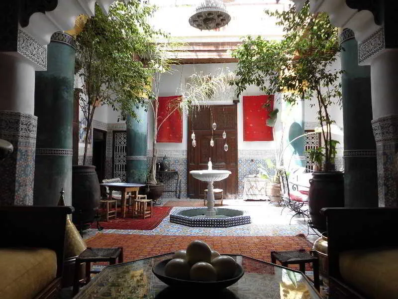 General view, Riad Bibtia, Marrakech
