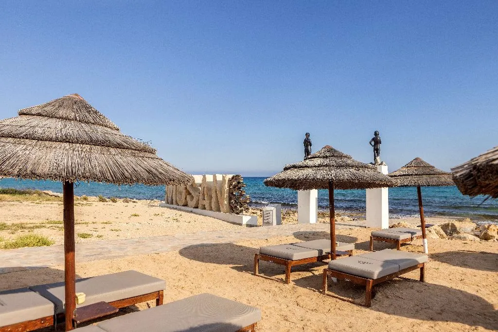 Beach, Electra Beach Holiday Village, Cyprus