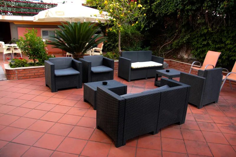 Terrace, Hotel Alexander, Catania