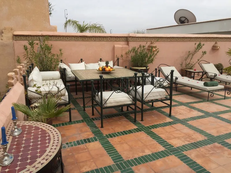 Terrace, Riad and Spa Esprit Du Maroc, Marrakech