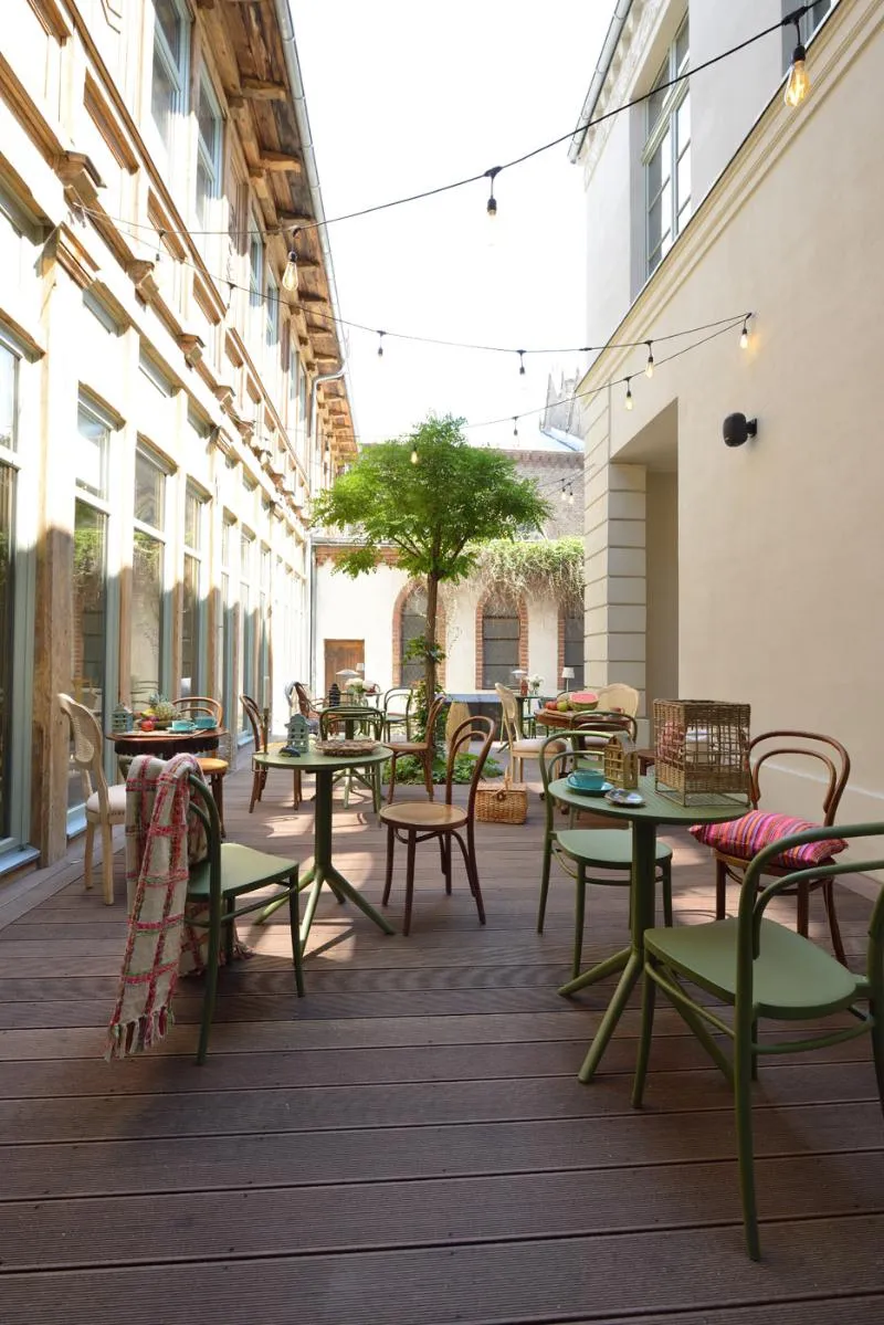 Terrace, Dwor Uphagena ARCHE Gdańsk, Gdansk