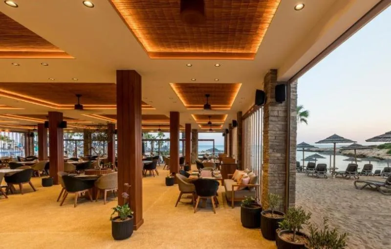 Restaurant, Adams Beach Hotel, Cyprus