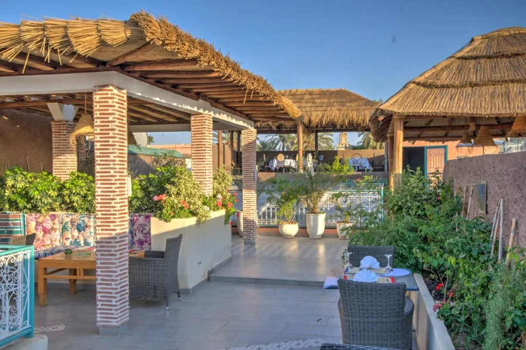 Terrace, Riad Les Oliviers and Spa, Marrakech