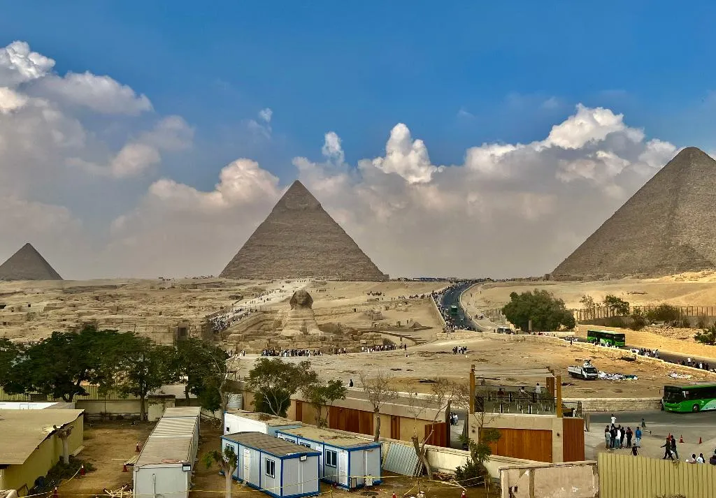 General view, Pyramids View Inn, Cairo