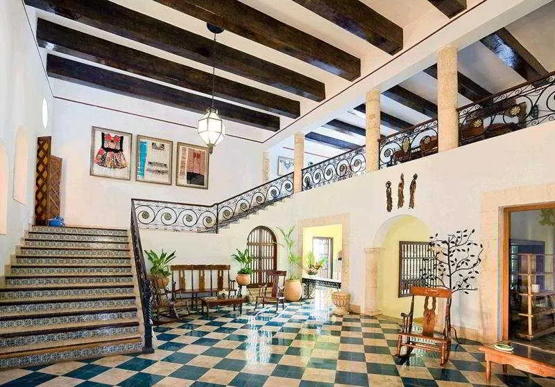 Lobby, Hacienda Uxmal, Cancun Area