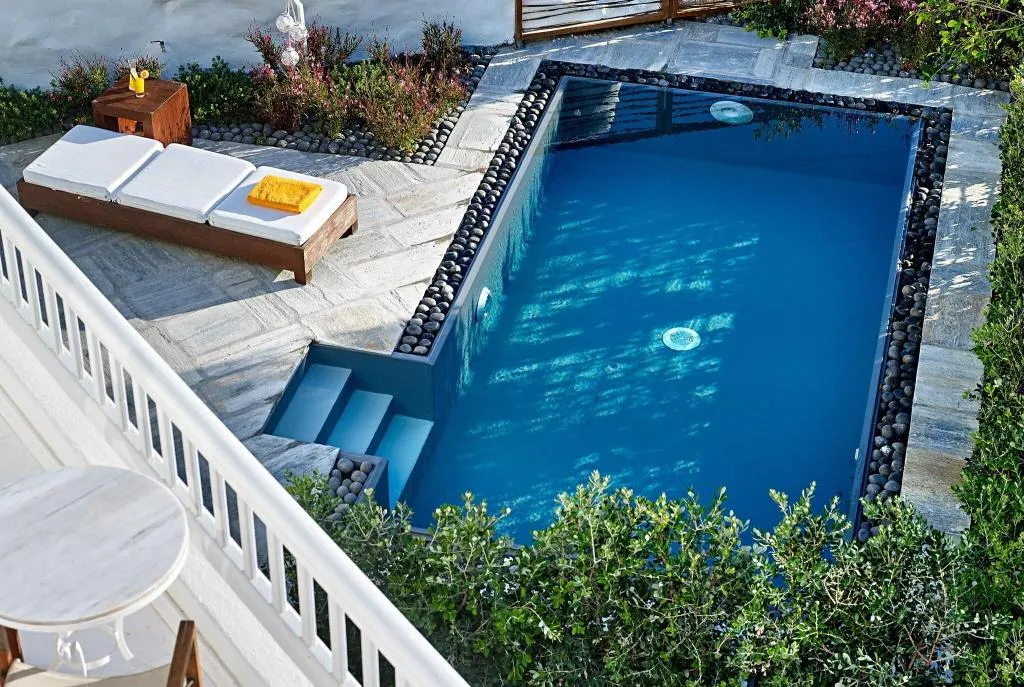 DOUBLE WITH PRIVATE POOL Room, Belvedere hotel, Mykonos