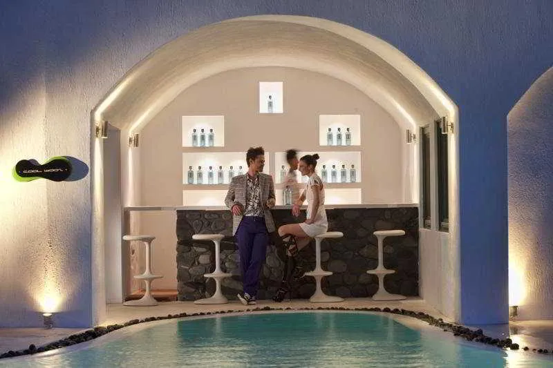 Bar, Avant Garde Suites, Santorini