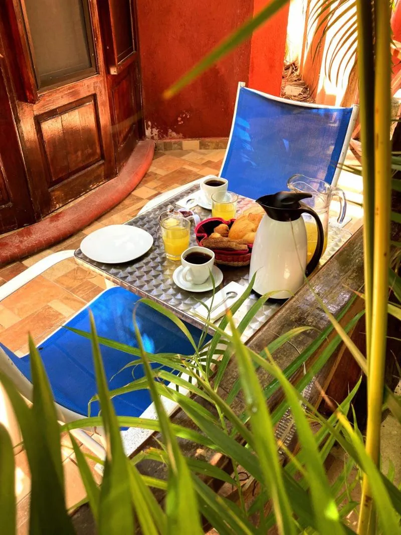 Terrace, Cocos Cabañas, Cancun Area