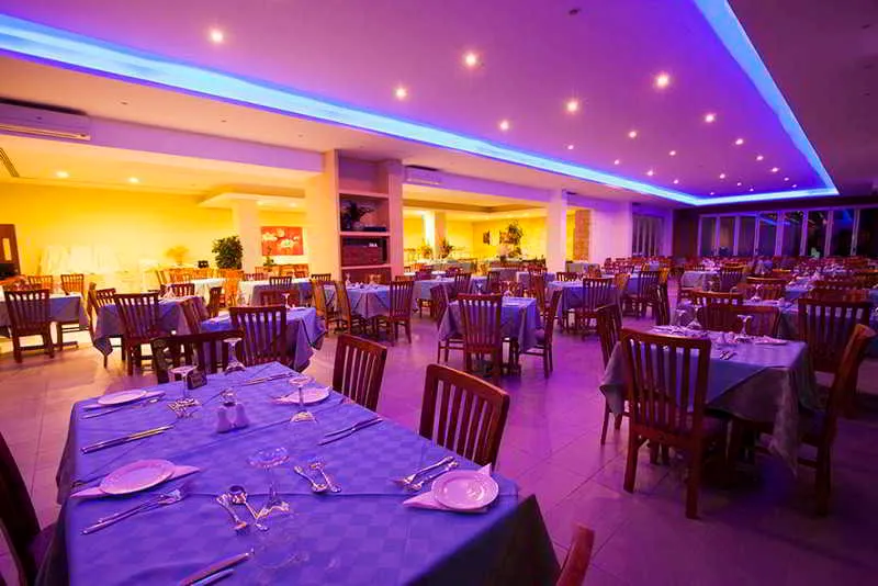Restaurant, Theo Sunset Bay Hotel, Cyprus
