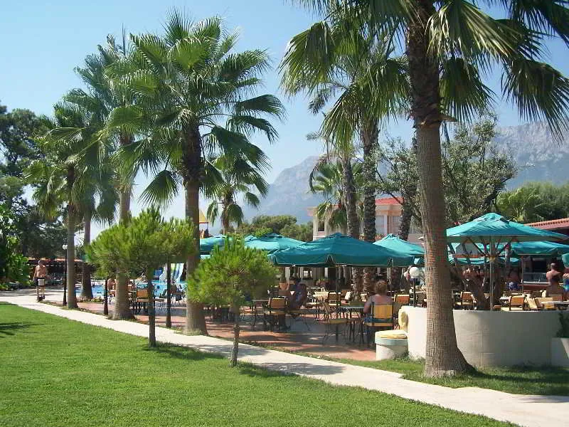 Terrace, Club Boran Mare Beach, Antalya