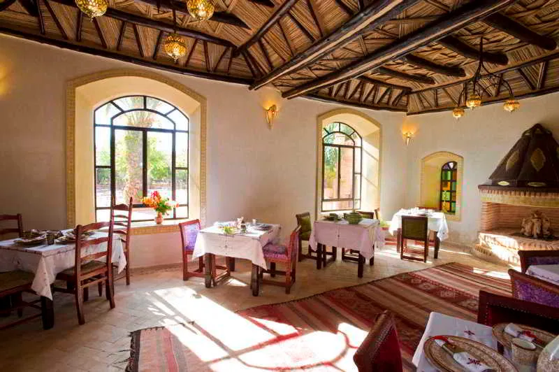 Restaurant, Jardin d'Ines by Christophe Leroy, Marrakech