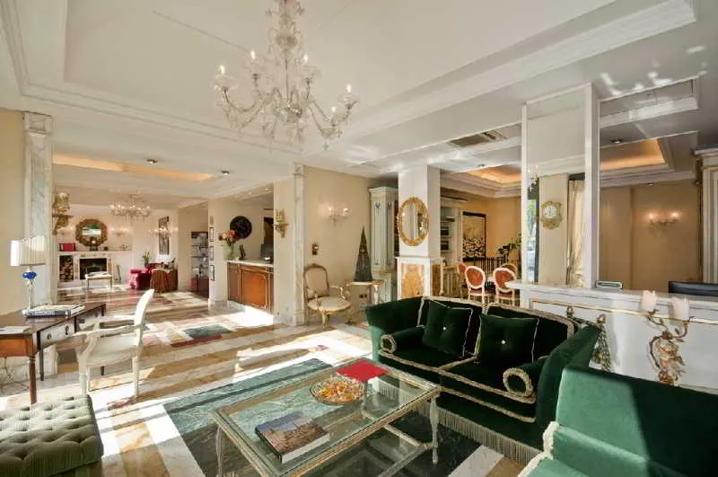 Lobby, Trilussa Palace Congress & Spa, Rome