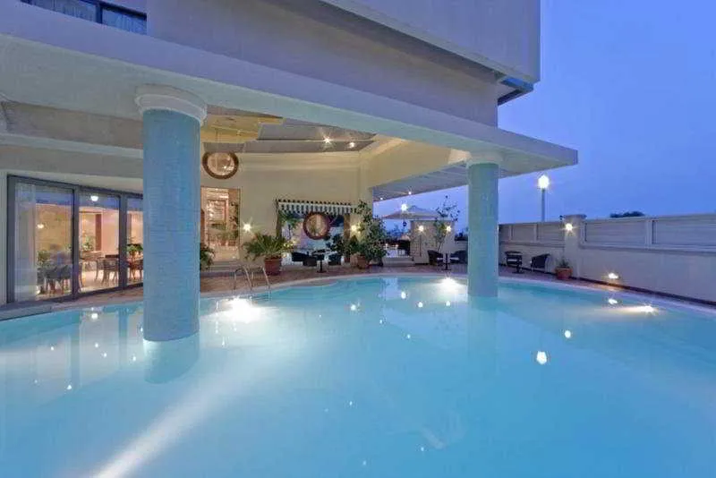 Pool, Mediterranean Hotel, Rhodes