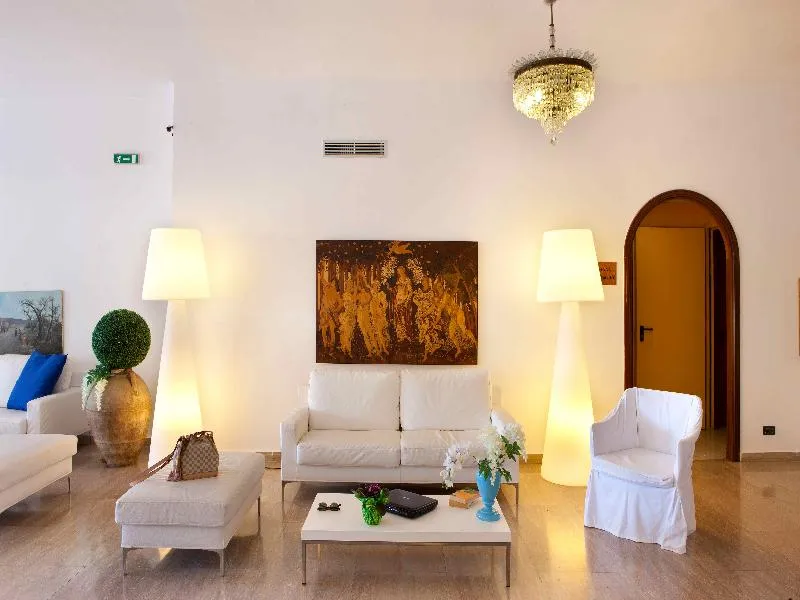 Lobby, Rivage Hotel, Naples
