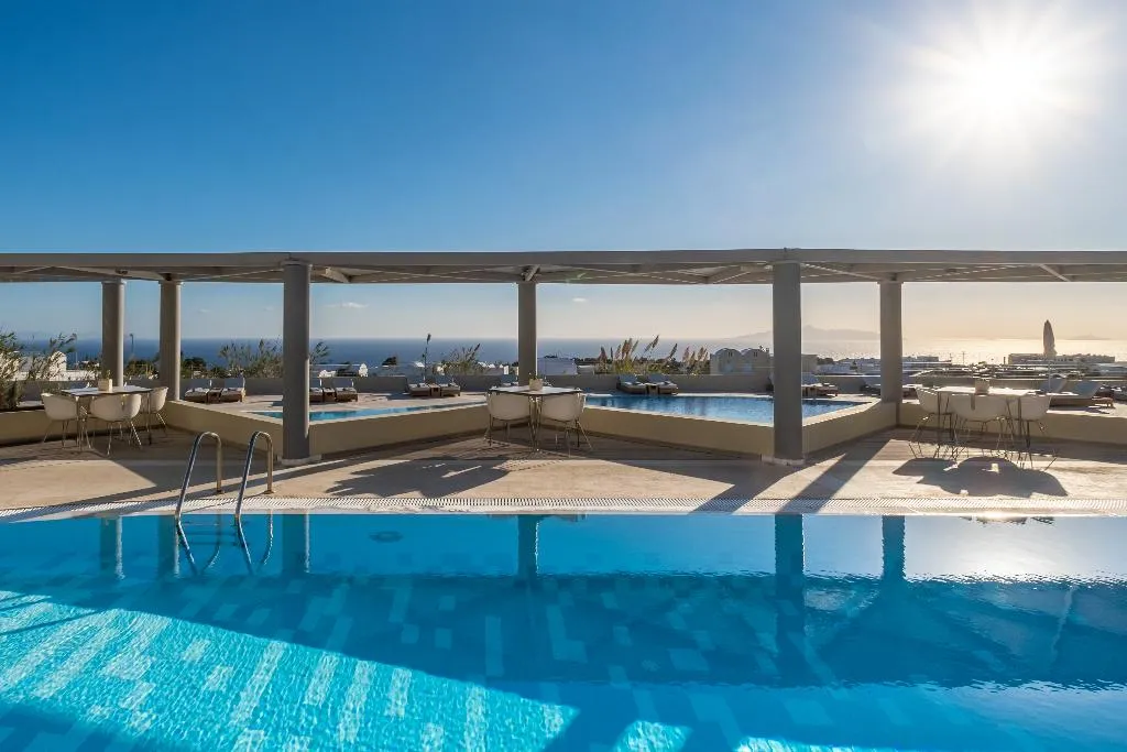 Pool, Majestic, Santorini