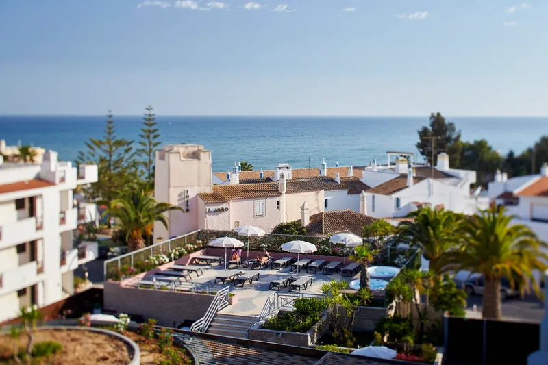 Terrace, Luna Clube Oceano, Algarve