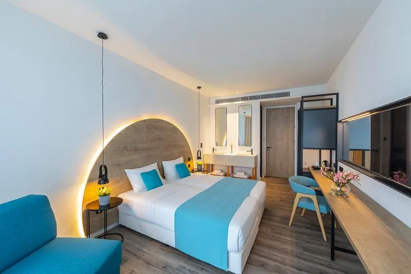 SINGLE SIDE SEA VIEW Room, Flamingo Paradise Beach Hotel (Adults Only), Cyprus