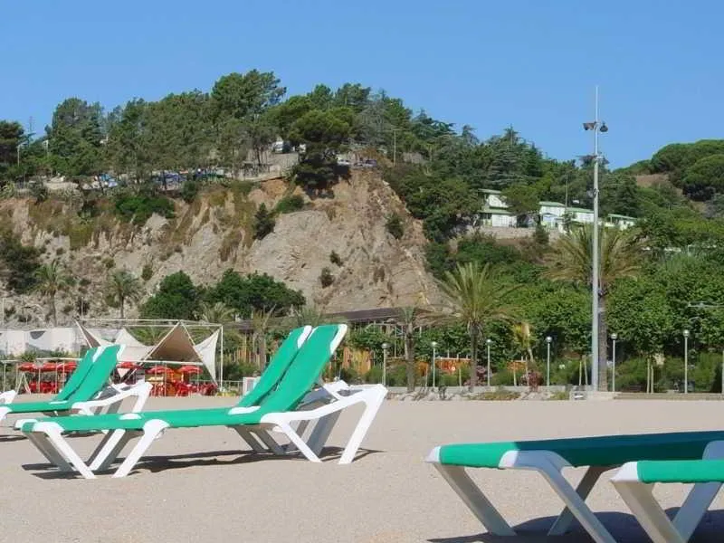 Beach, Camping El Far, Costa Brava