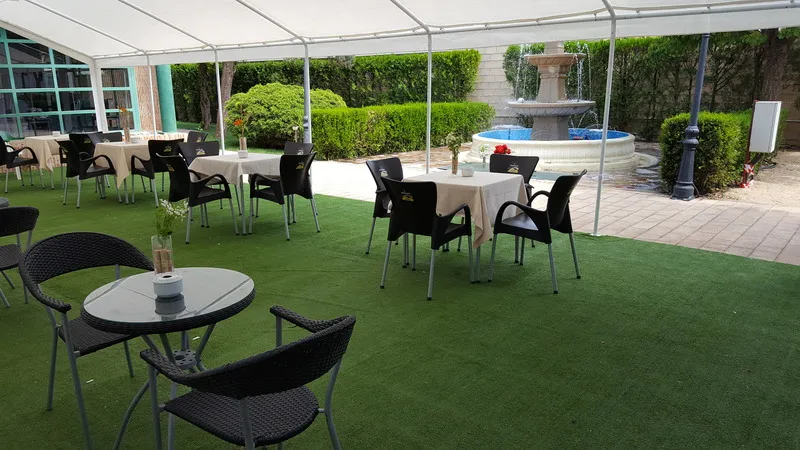 Terrace, Hotel Almagro, Madrid