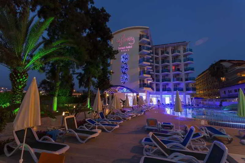 General view, Infinity Beach Hotel, Antalya