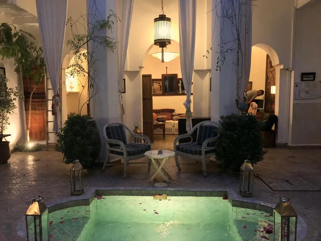 General view, Riad Le Coq Fou, Marrakech