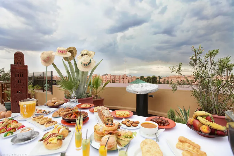 Restaurant, Amani Hotel suites & spa, Marrakech