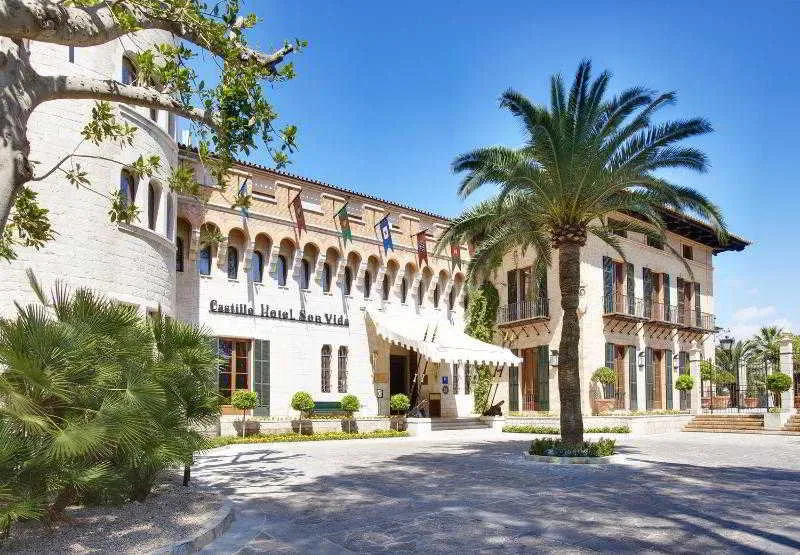 General view, Castillo Hotel Son Vida, Majorca