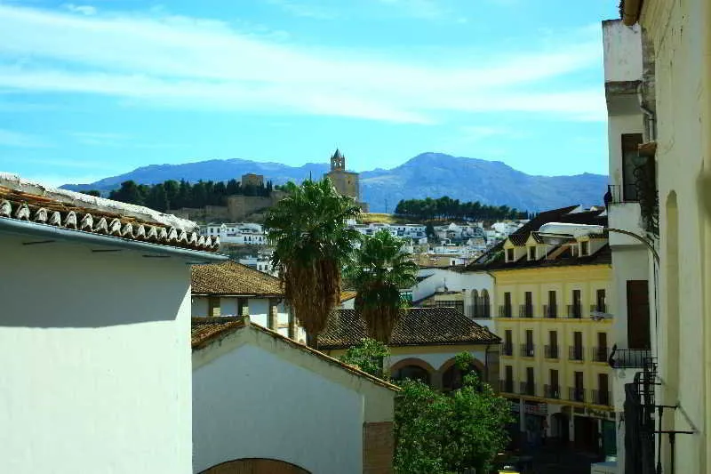 Terrace, Hostal Toril, Andalucia