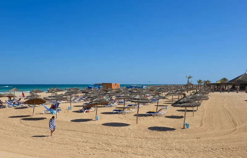 Beach, Sidi Mansour Resort & Spa, Tunisia