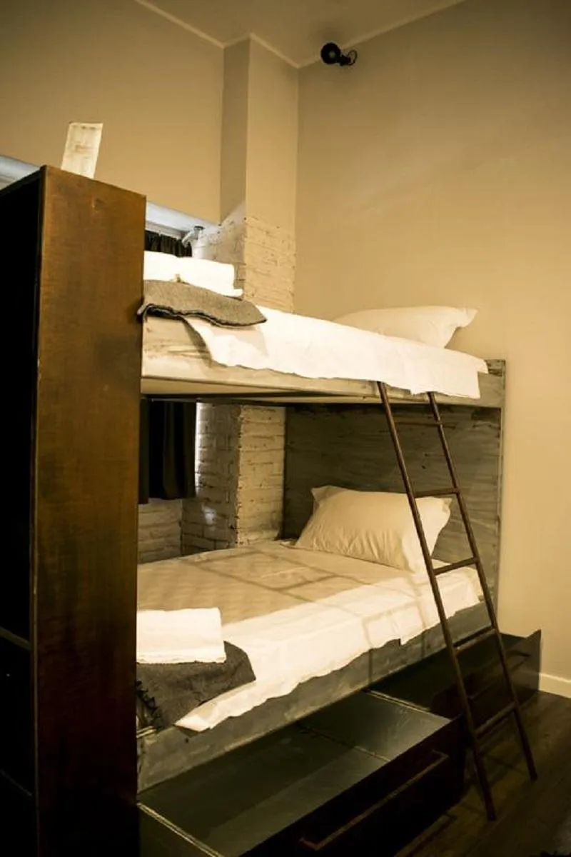 Bed in dormitory MALE ROOM Room, Hostel Trastevere 1, Rome