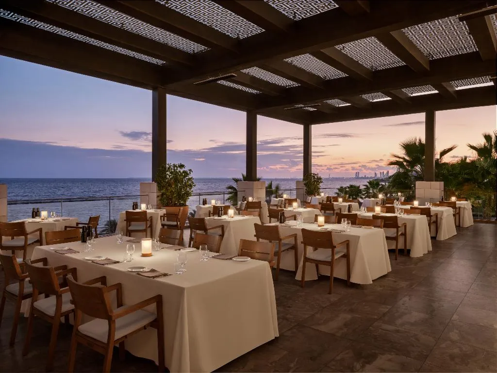 Restaurant, Amara Hotel, Cyprus