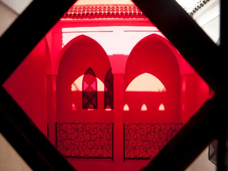 General view, Riad Le Rubis, Marrakech