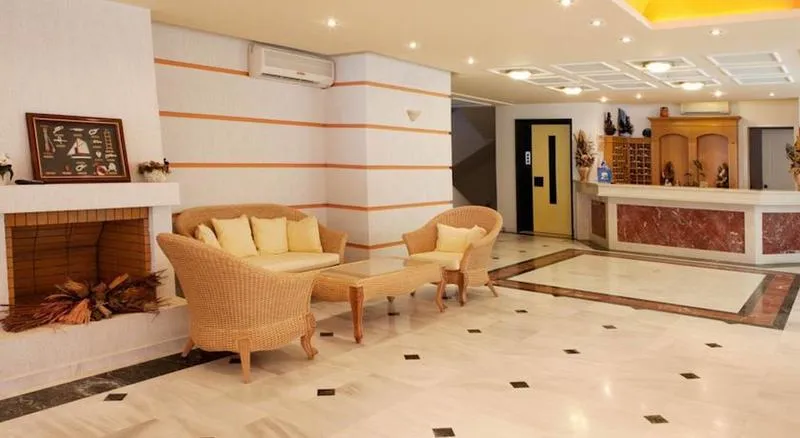 Lobby, Dedalos Beach Hotel, Crete